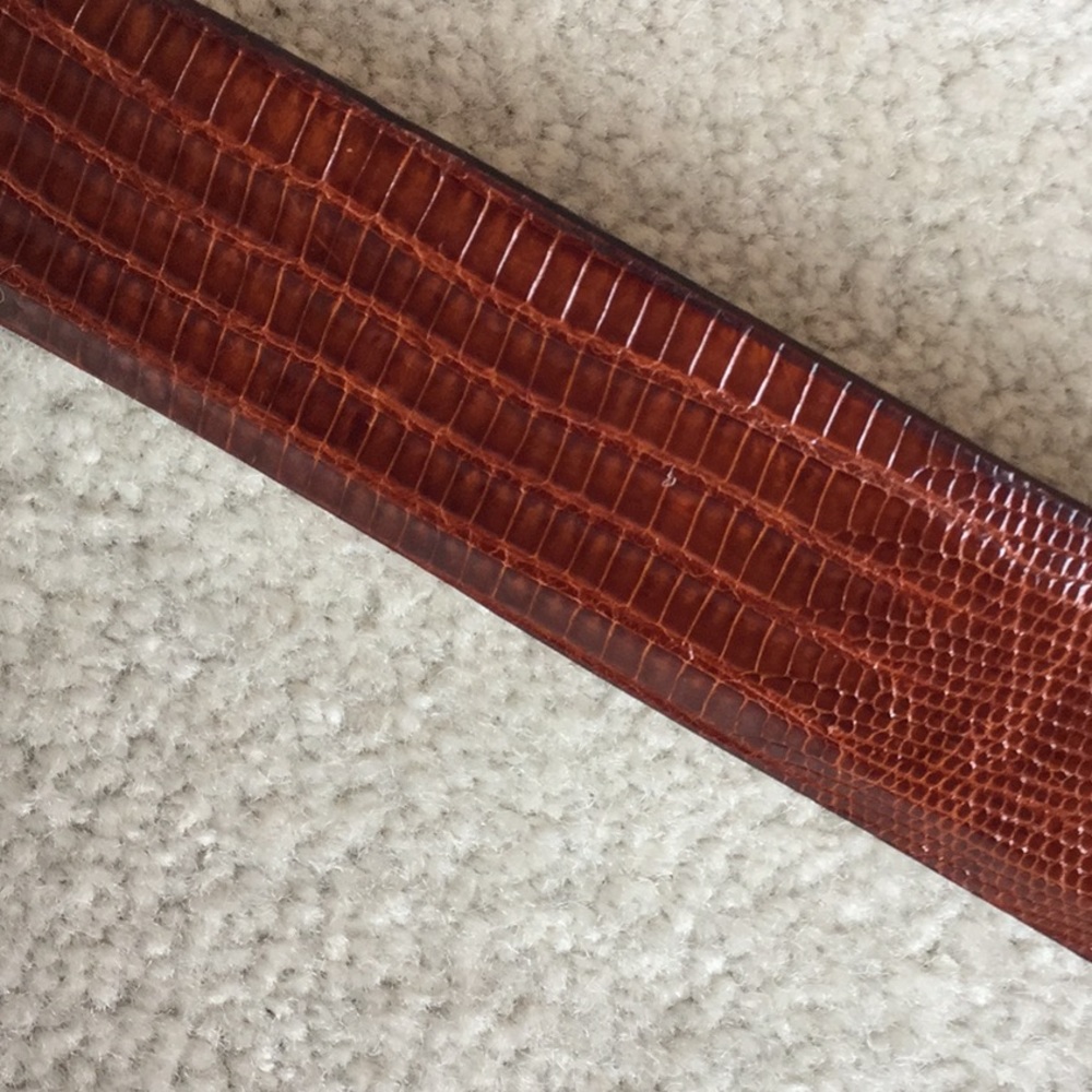 James Reid Genuine Lizard Belt Strap - Picture 9 of 13